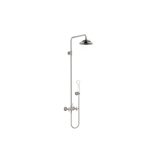 DORNBRACHT-Shower-Pipe-mit-Brausebatterie-MADISON-26632360-Platin-gebuerstet-26632360-06 gallery number 1